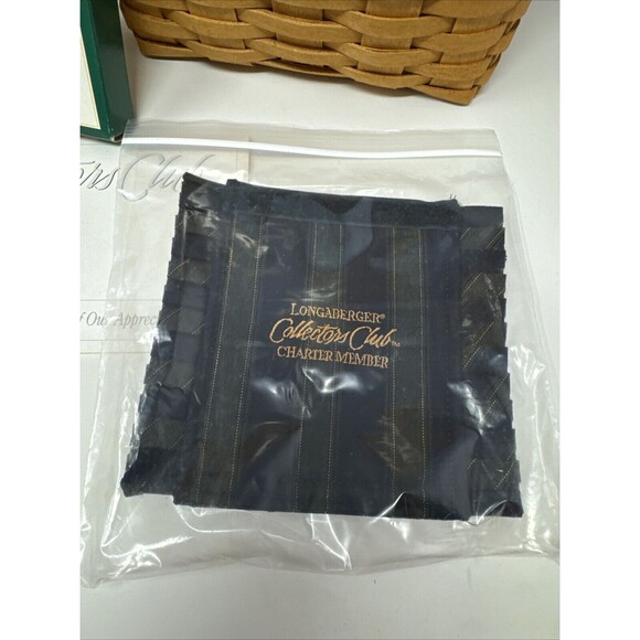 Longaberger 1996 Collectors Club Charter Member Basket Combo FAMILY SIGNED - Picture 5 of 16